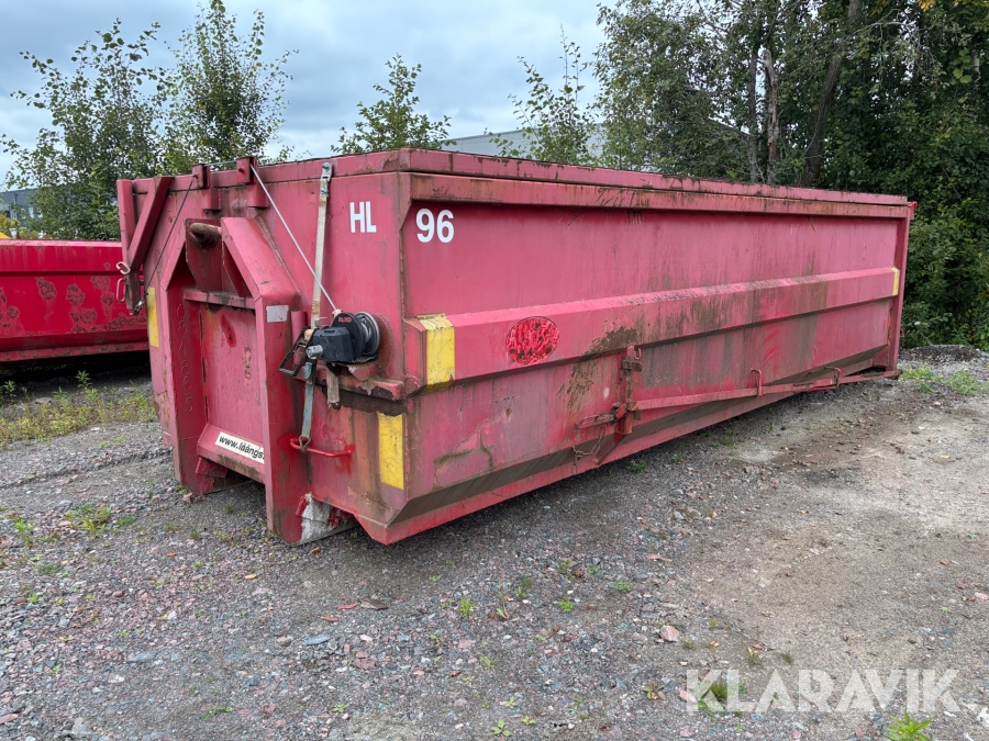 Lastväxlarflak med tak 2 st