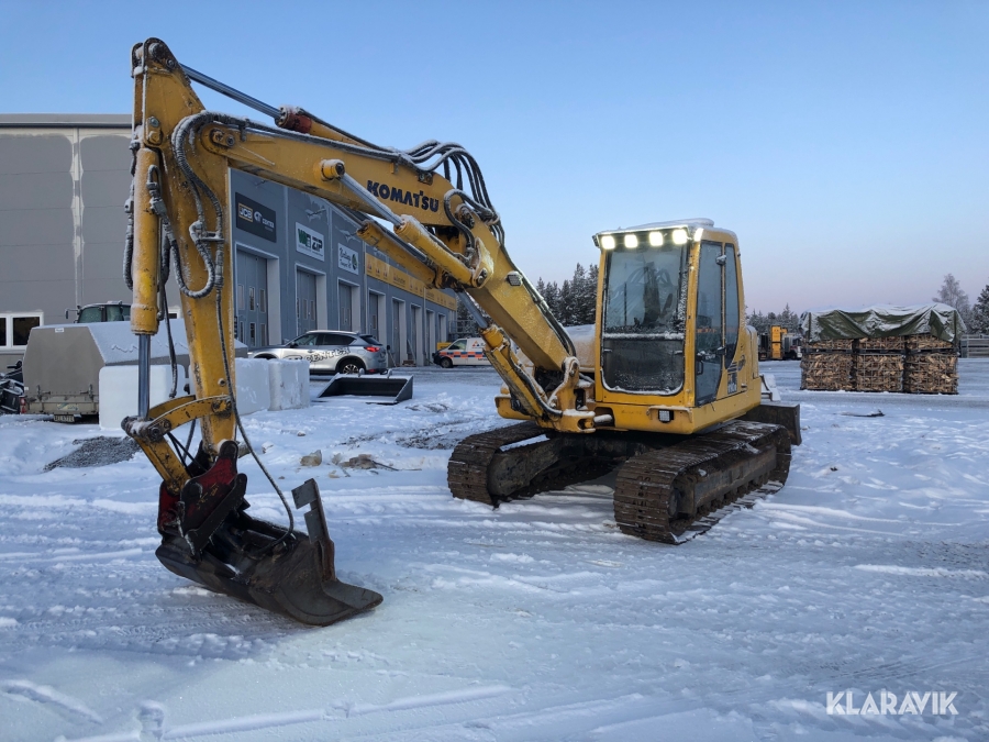 Bandgrävare Komatsu PC110
