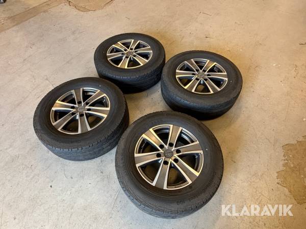 Däck 235/65R16C med fälg Continental ContiVanContact till bil 4st