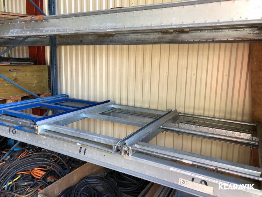 Utdragsenheter till pallställ 3st