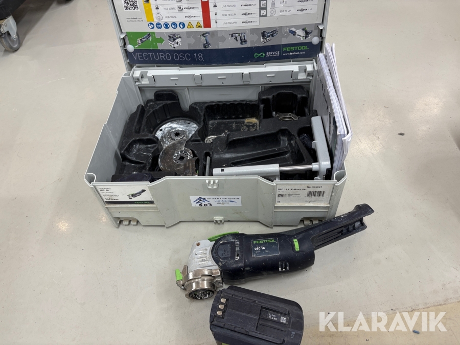 Multiverktyg Festool Vecturo OSC 18