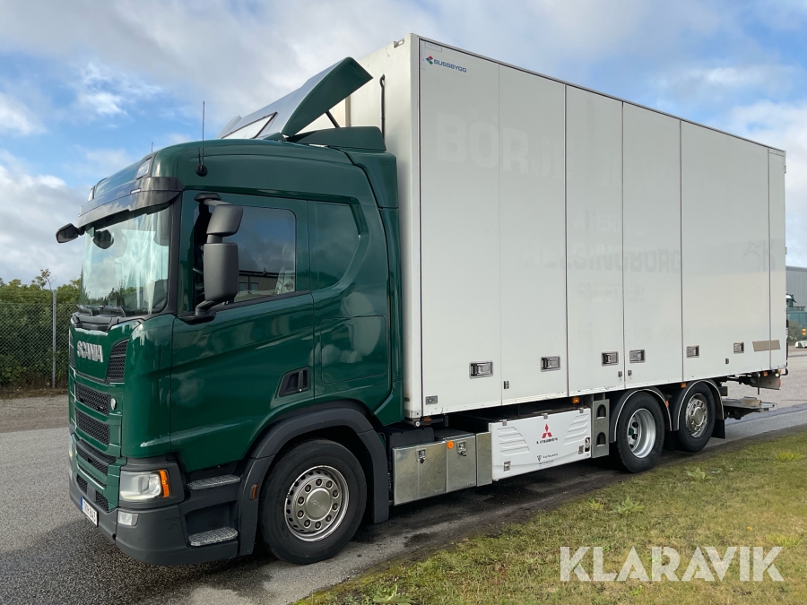 Skåpbil Scania R500 med kyl/frys