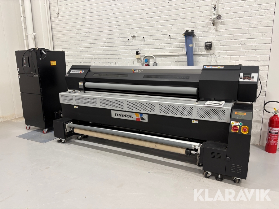 Storformatsskrivare Teleios D•gen för textil