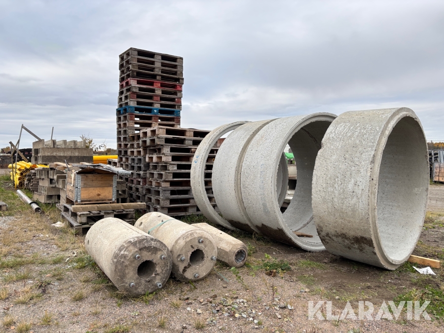 Diverse Entreprenadmaterial