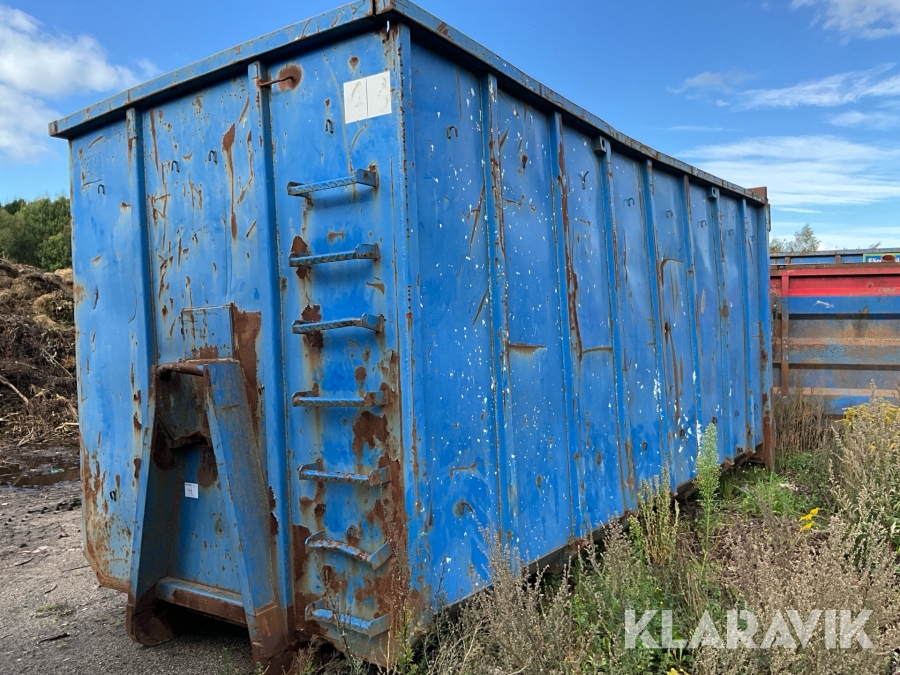 Lastväxlarcontainer 38 m3