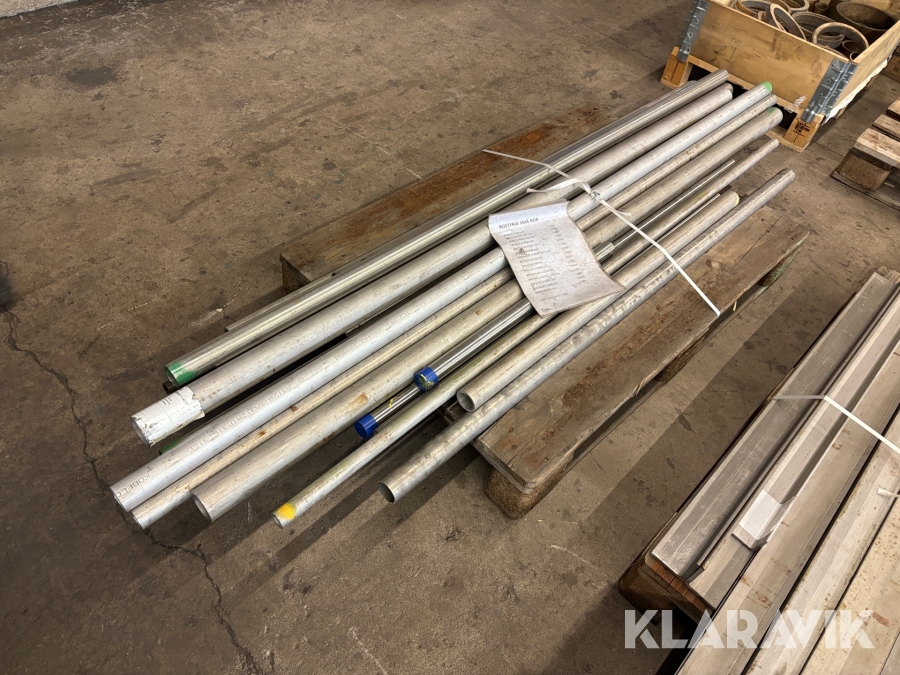 Rostfri rör, Karlstad, Klaravik auktioner