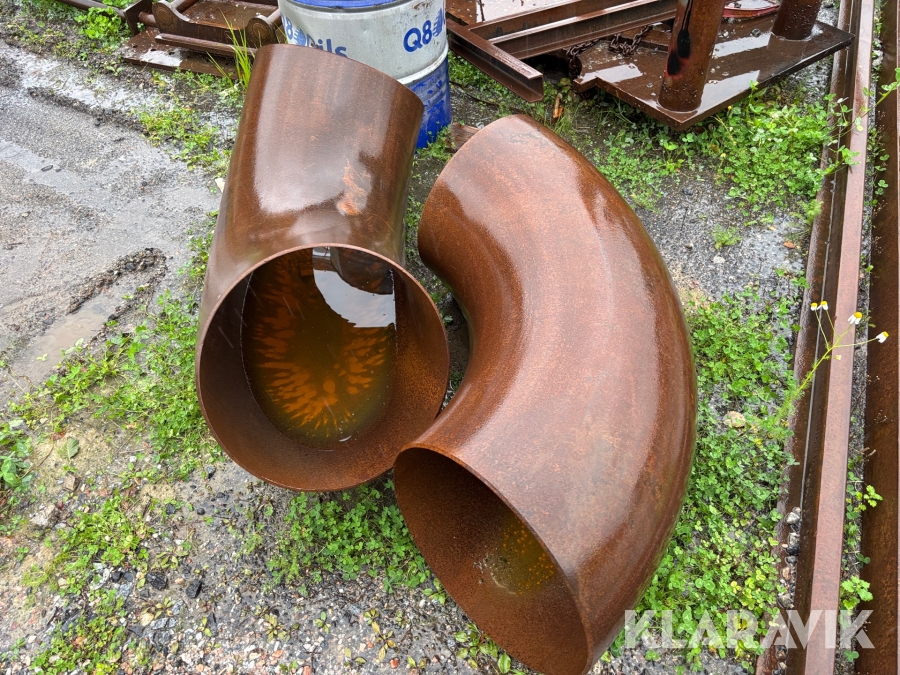 Järntrumma 50cm/ cc 2st böj & 2 st raka