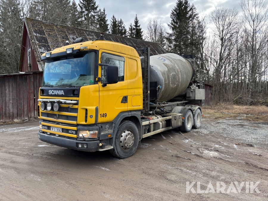 Betonglastbil Scania 124G/470