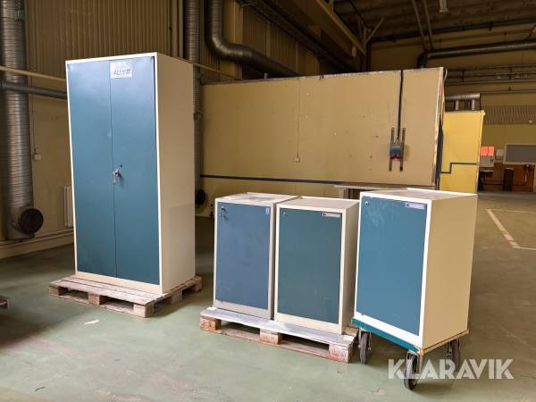 Plåtskåp Electrolux / Constructor Group 4st