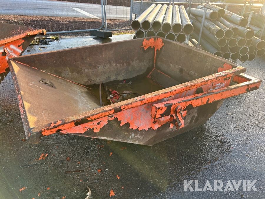 Materialbask Eichinger 1000 liter, 2000 kg