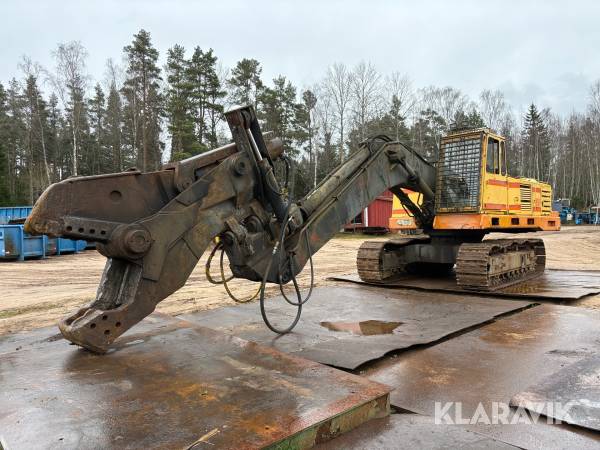 Materialhanterare Åkerman H16C med skrotklipp