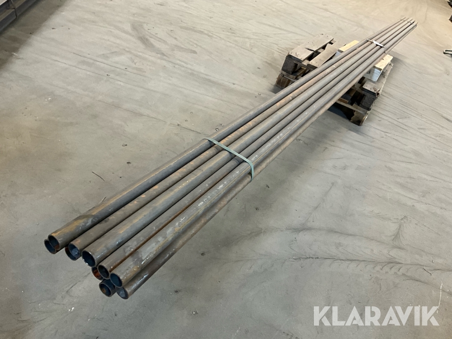 Stålrör 11st
