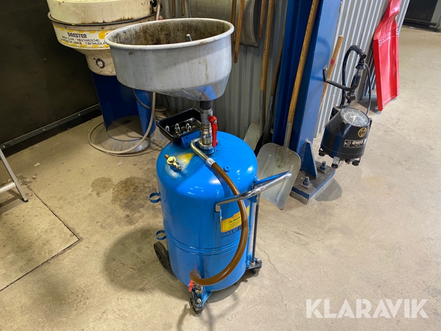 Klaravik Auktioner Oljesamlare ALFA Oil drain unit 78L