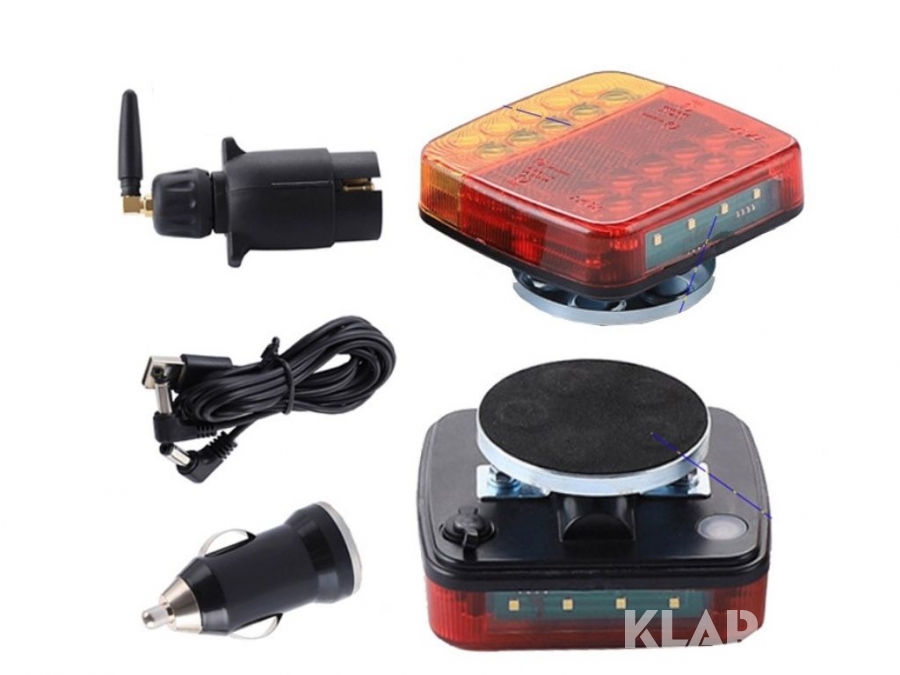 Trådlös släpvagnsbelysning LED-ljus