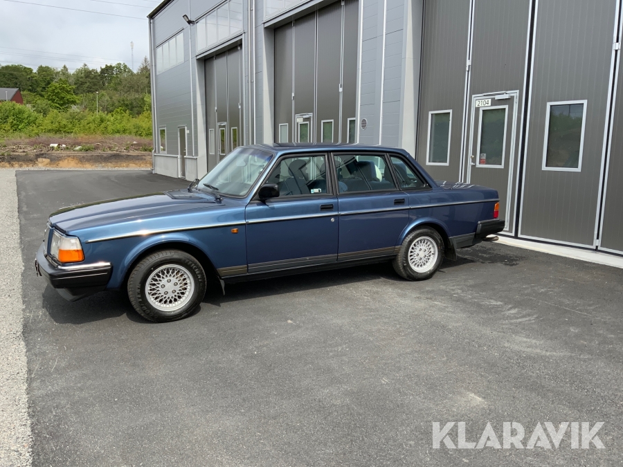 Veteranbil Volvo 240 Classic -93, numrerad