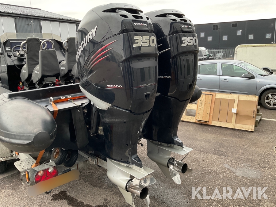 Båtmotor Mercury Verado 350 hk 2 st