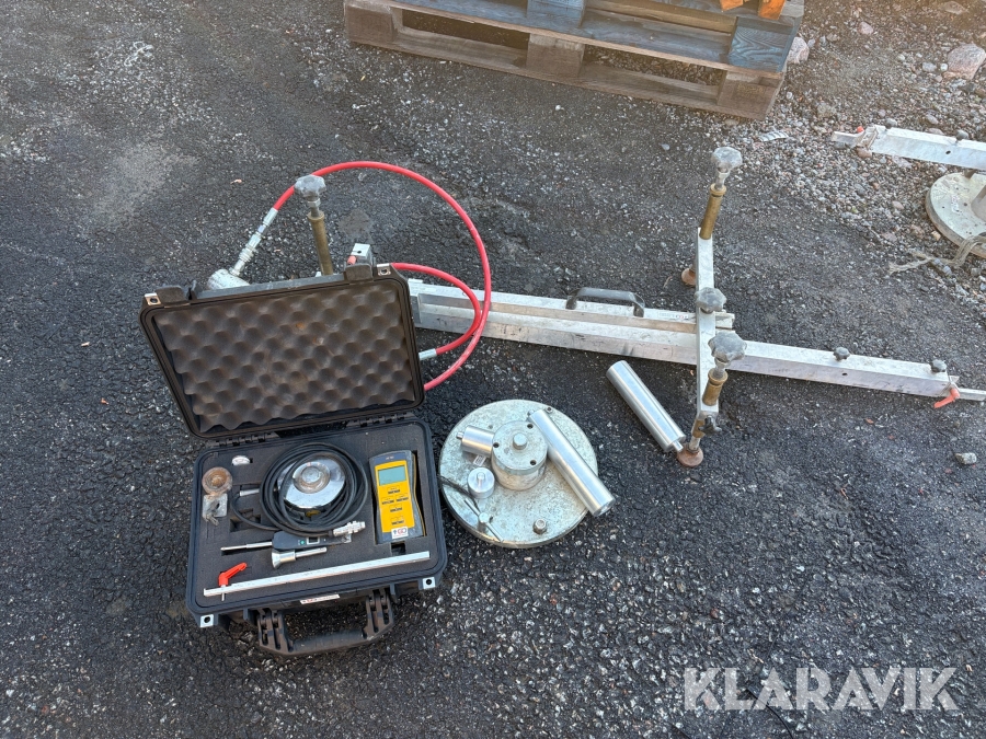 Plattbelastningsutrustning Geotechnik Dunkel AE 703