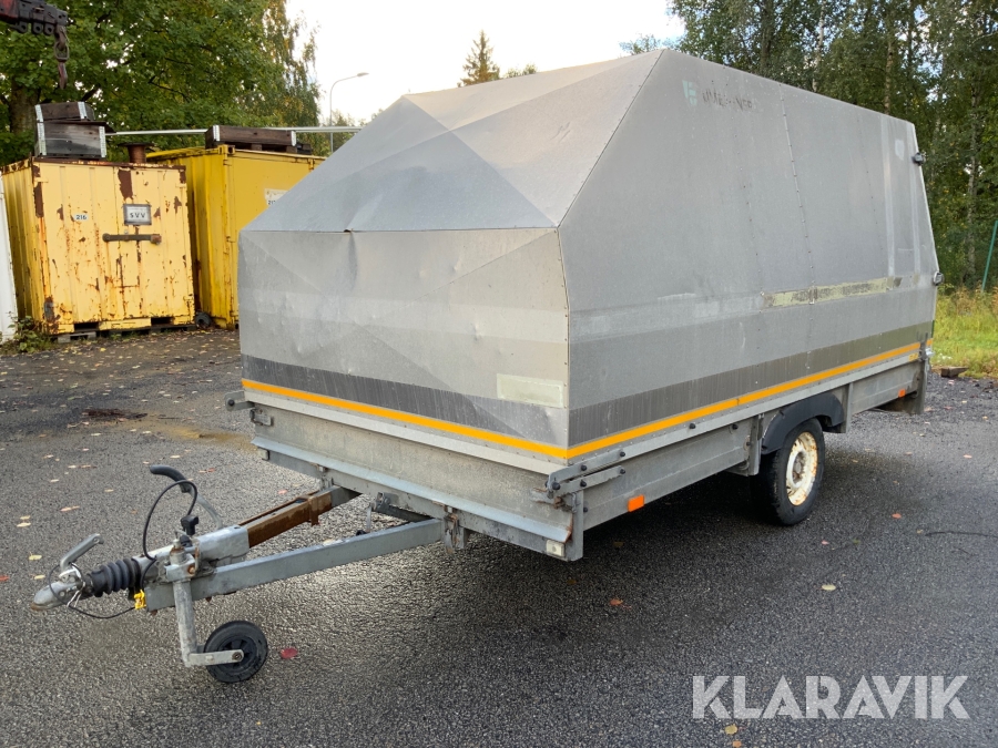 Personbilssläp 4P Tiab 3710 Inline