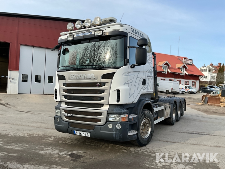 Tridem Lastväxlare Scania R480 8x4