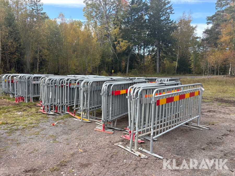 Kravallstaket ca 183 st