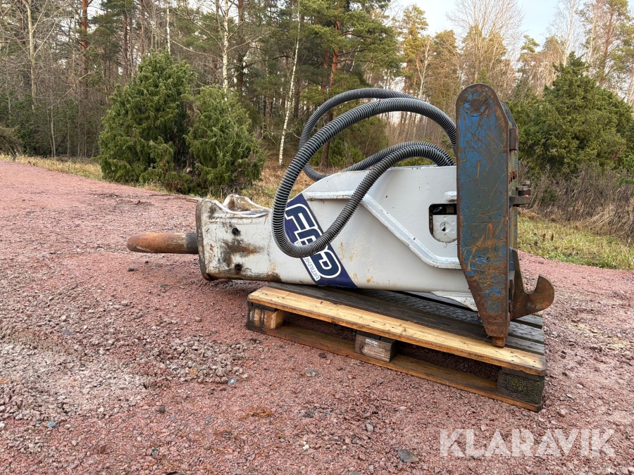 Hydraulhammare Furukawa F19XP med b20 fäste. ingår även ett s60 fäste