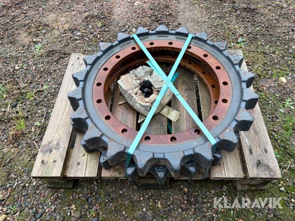 Drivhjul till Volvo bandgrävare 2 st