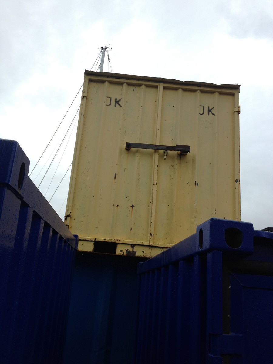 Container Stålcontainer Stålförråd