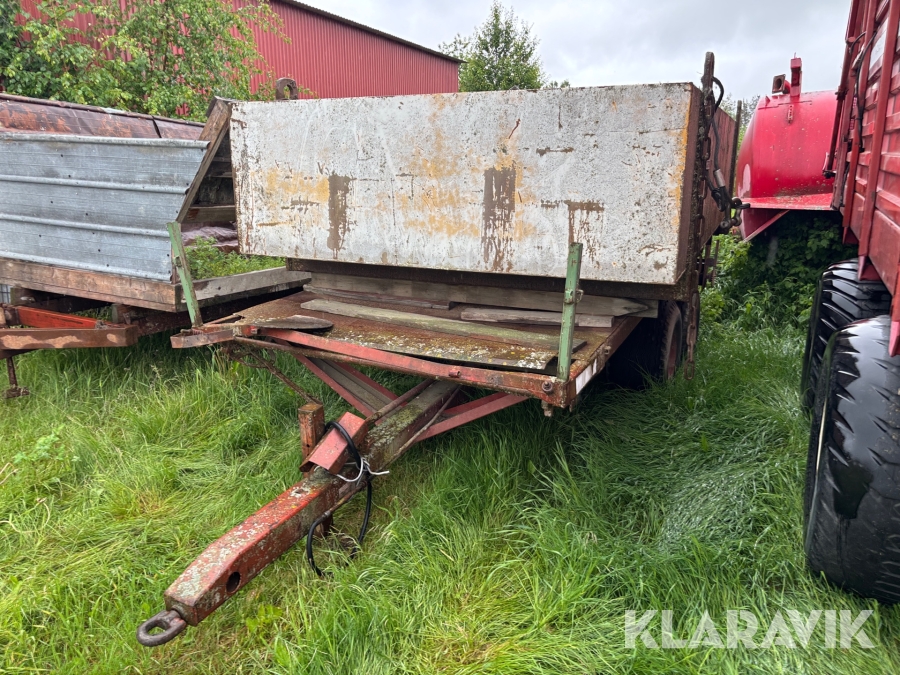 Vattenvagn till betesdjur, egentillverkad
