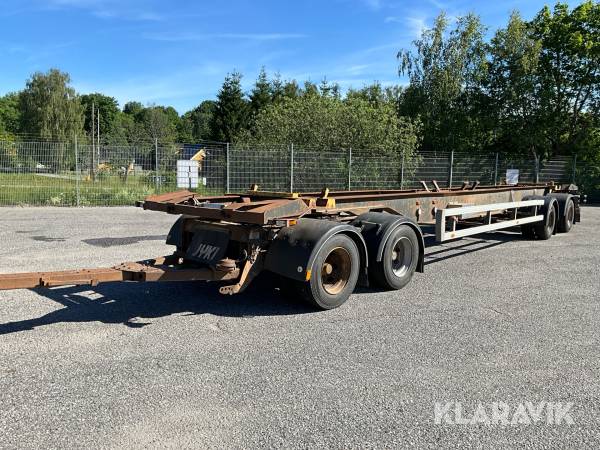 Lastväxlarsläp Jyki 2burkars V42-wo