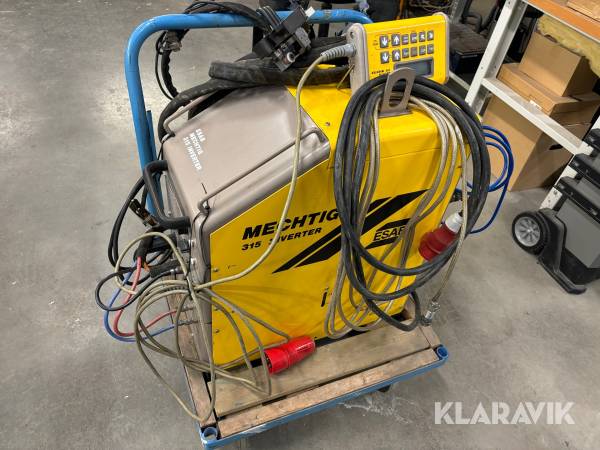 Orbital svets ESAB Mechtig 315 Inverter med diverse svetshuvuden