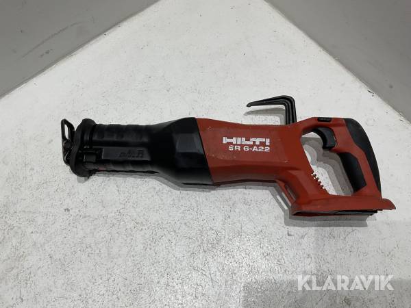 Tigersåg Hilti SR 6-A22 batteri