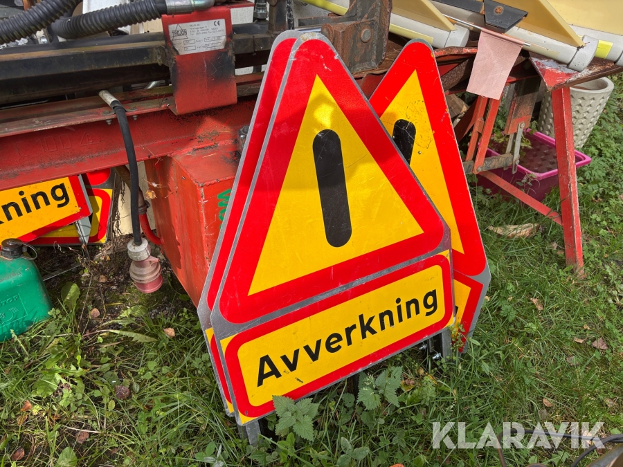 Avverkningsskyltar 5 st