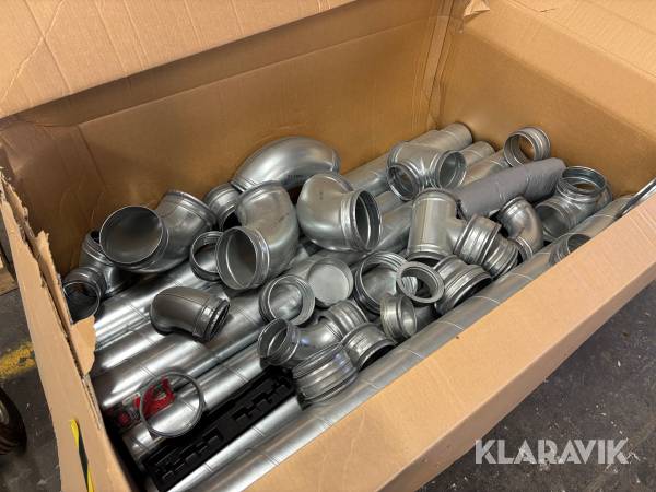 Parti med ventilationsdelar