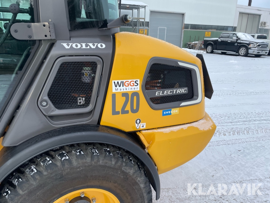 Hjullastare Volvo L20H, Mora, Klaravik auktioner