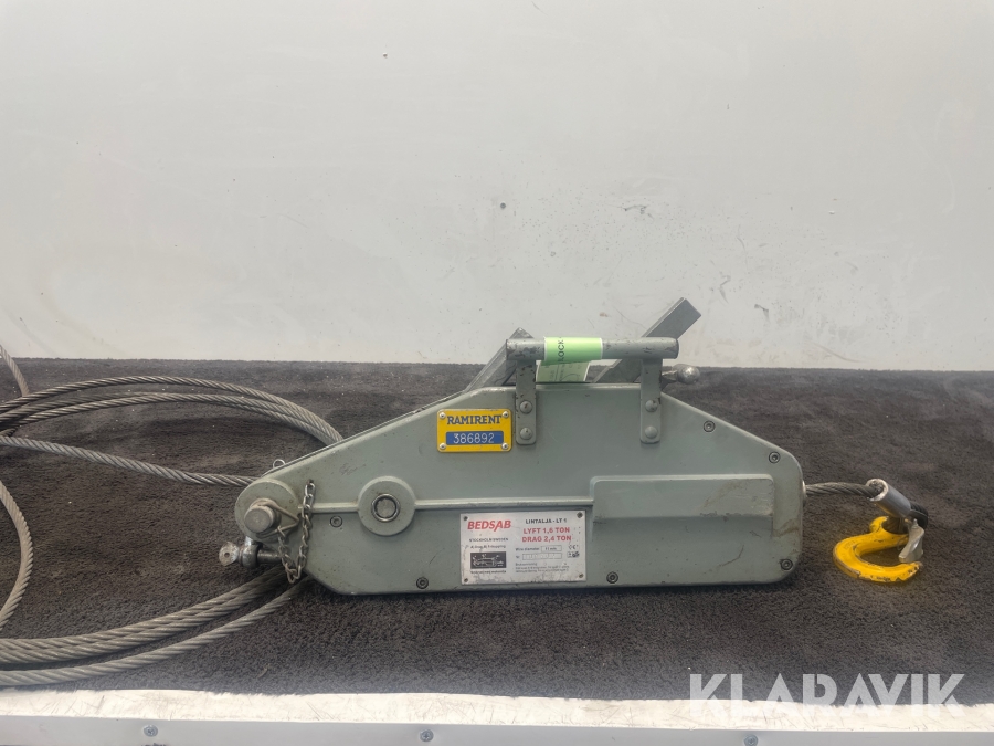 Draglyftblock Bedsab LT1