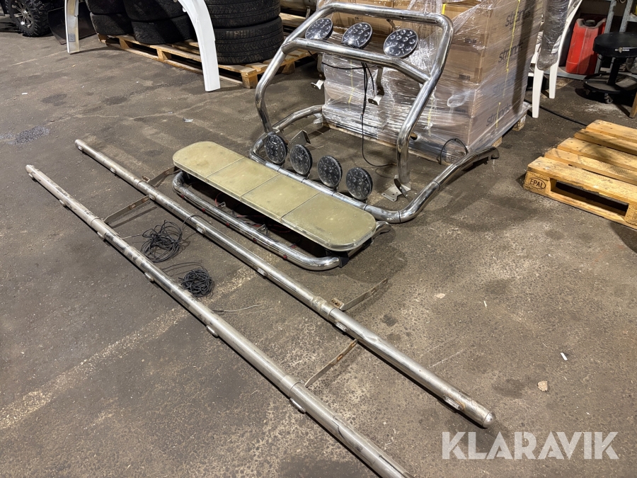 Fram, bak-, tak och sidobågar Transporter XL