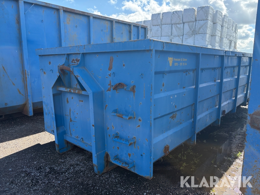 Lastväxlarcontainer 20 kubik