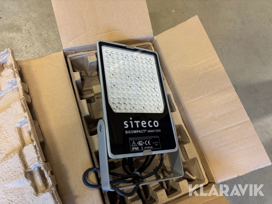Strålkastare Siteco Sicompact mini 130 w