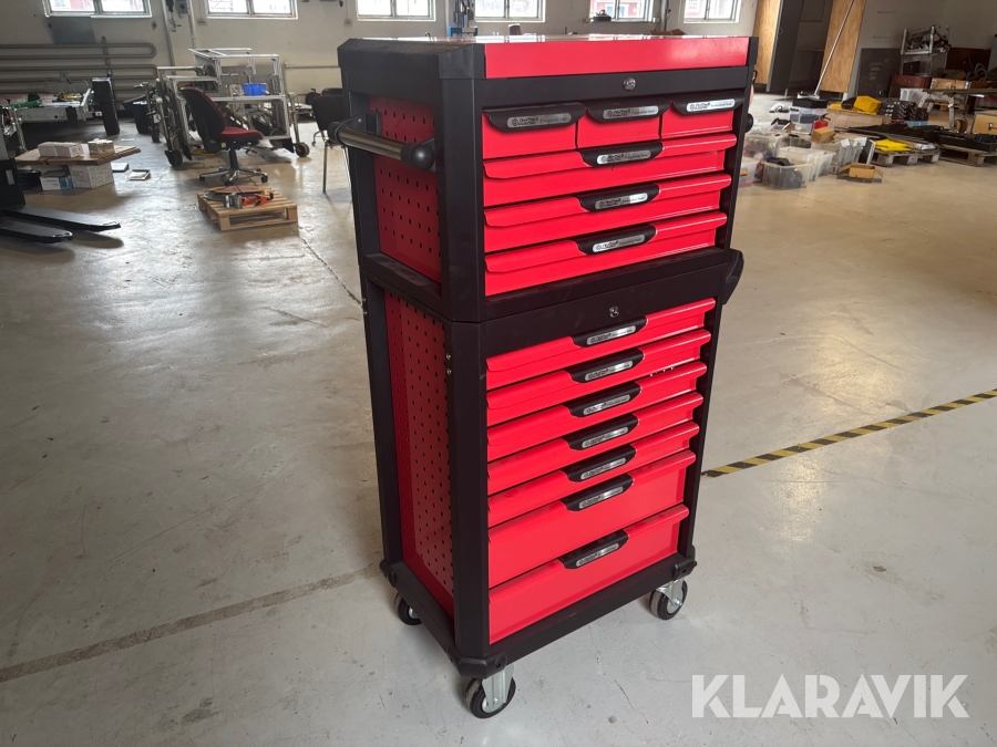 Verktygsvagn Ampro 324 delar