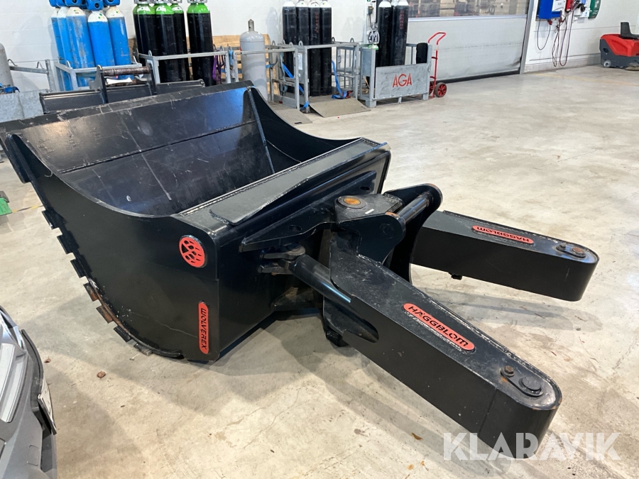 Hydraulisk planerskopa Häggblom S70 Wolverex