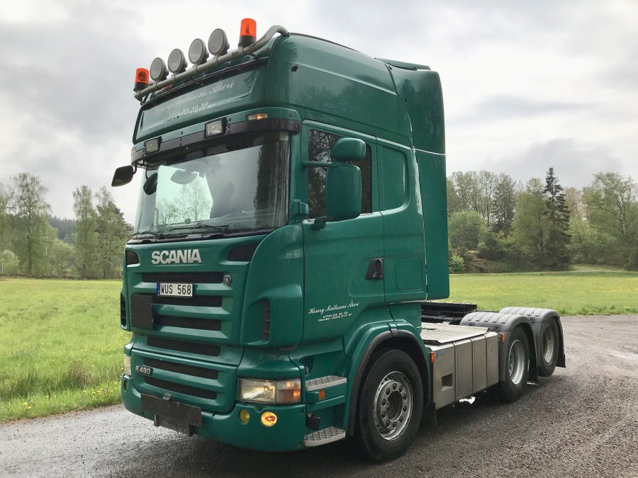 Dragbil med Tågvikt 90 Ton