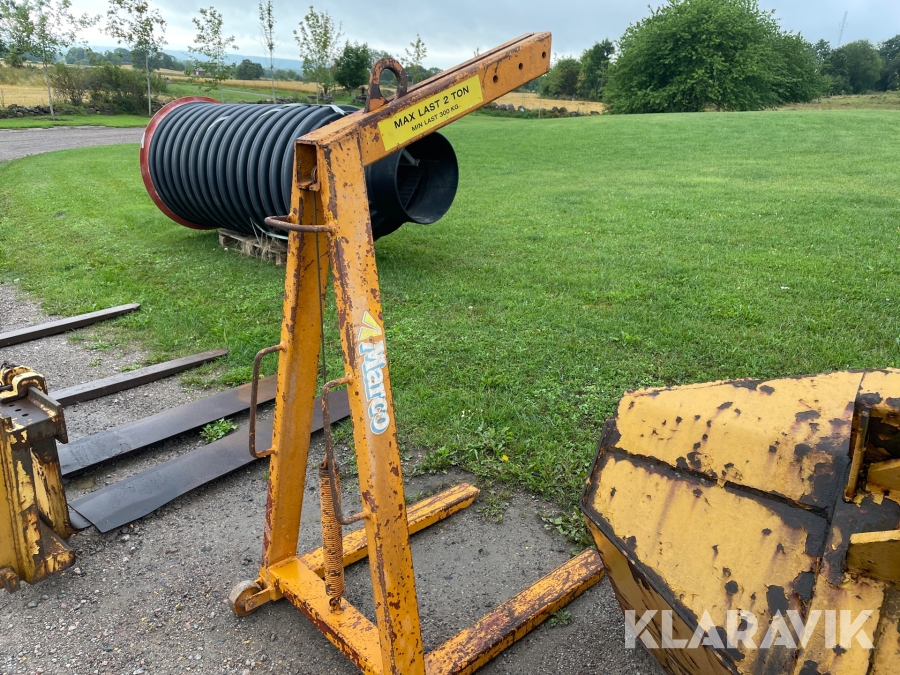 Pallgafflar till kranbil Marco