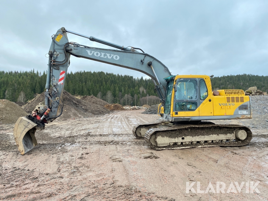 Bandgrävare Volvo EC210 BLC