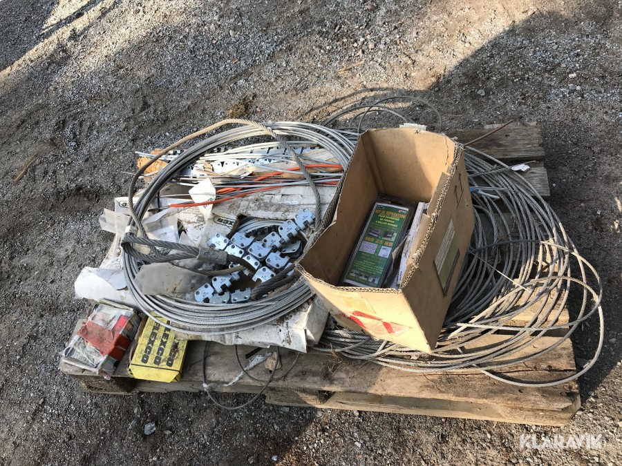 Diverse vajrar och skarvar till elevatorband