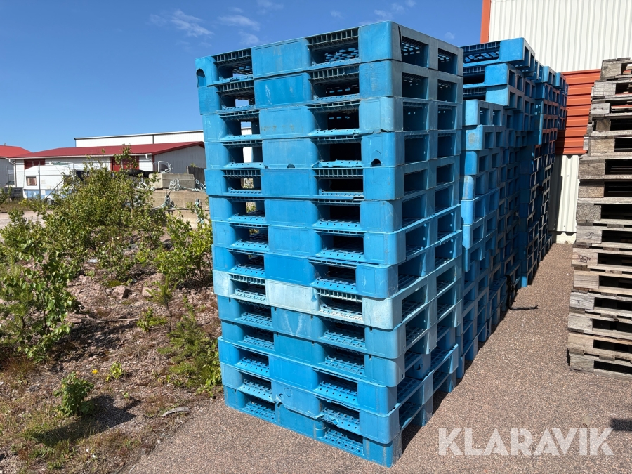 Plastpallar 14st