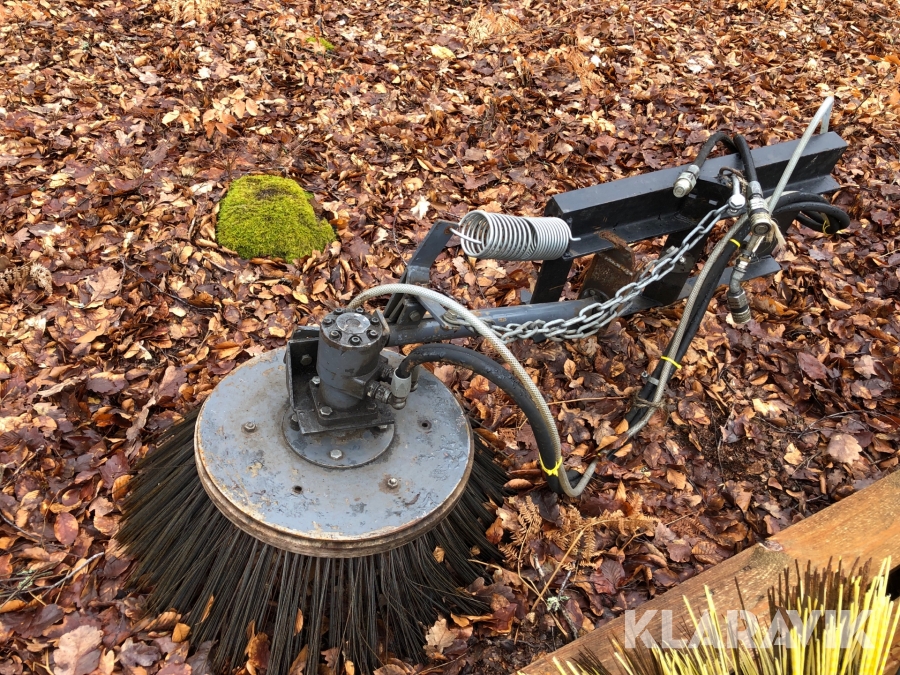 Sopborste med Trima fäste