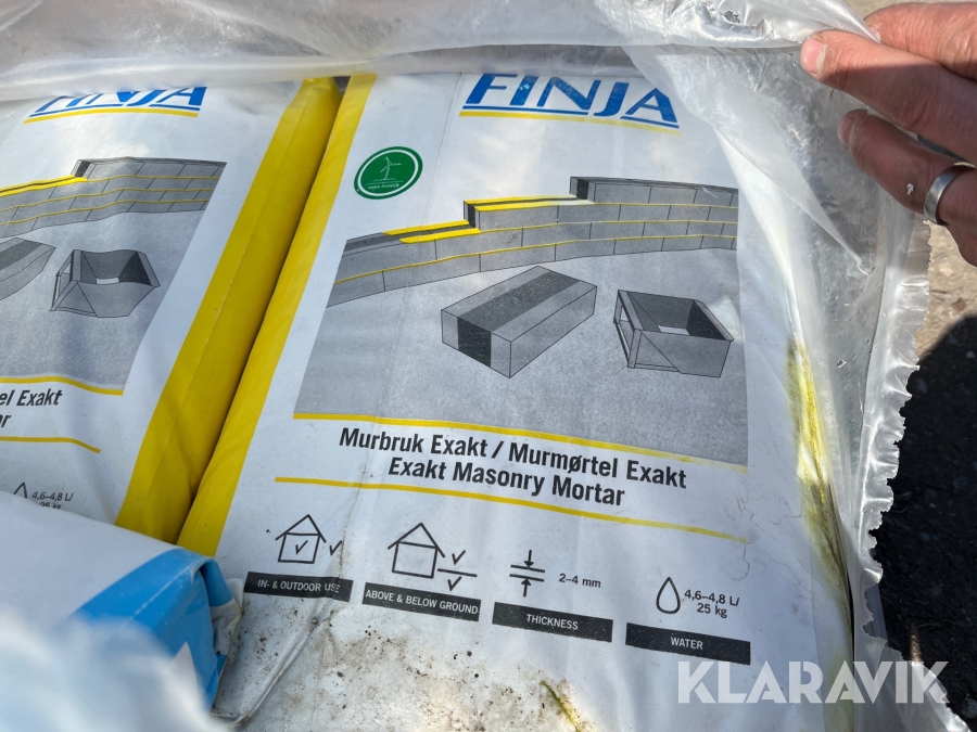 Murbruk exakt Finja Exakt 9st