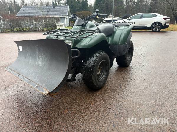 ATV Kawasaki KVF360 plogutrustad