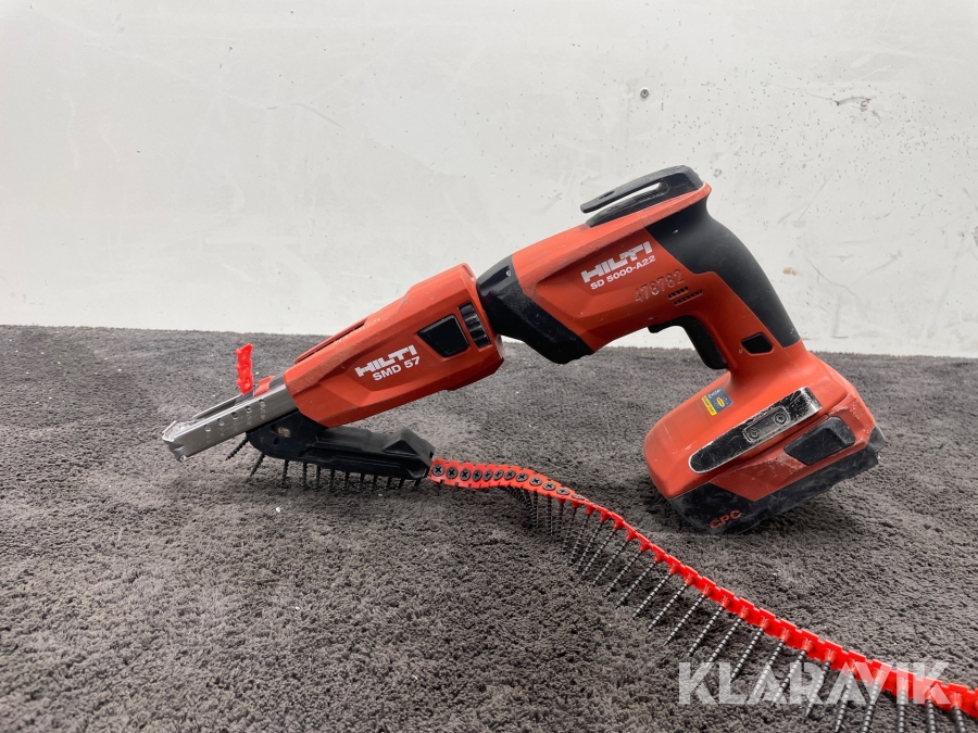 Automatskruvdragare Hilti SD5000-A22 & SMD 57
