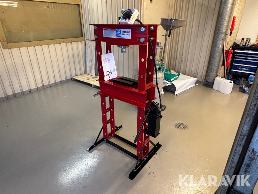 Hydraulpress Double Pump 30T